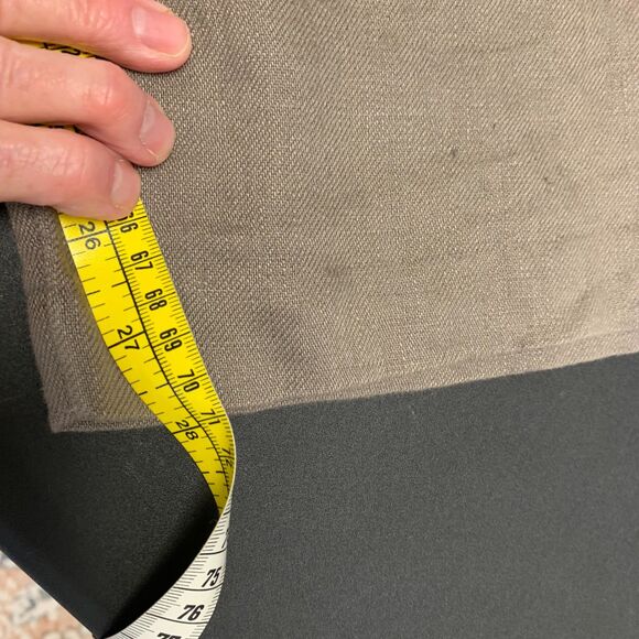 H&M Womens Regular Fit‎ Coupe Standard Linen Pants Brown Cottagecore Minimalism - Picture 14 of 16